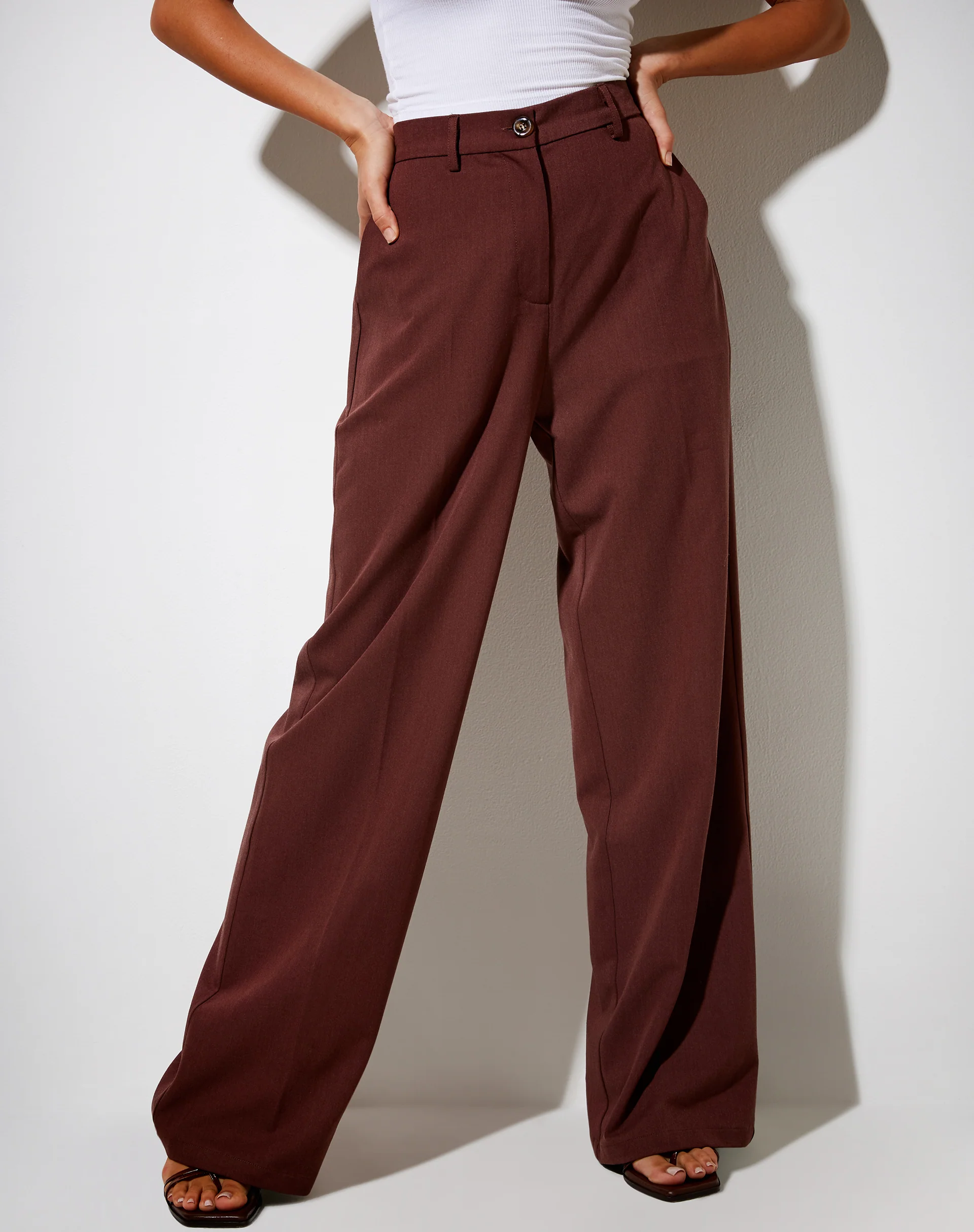 Abba Trouser in Cocoa - Image 3