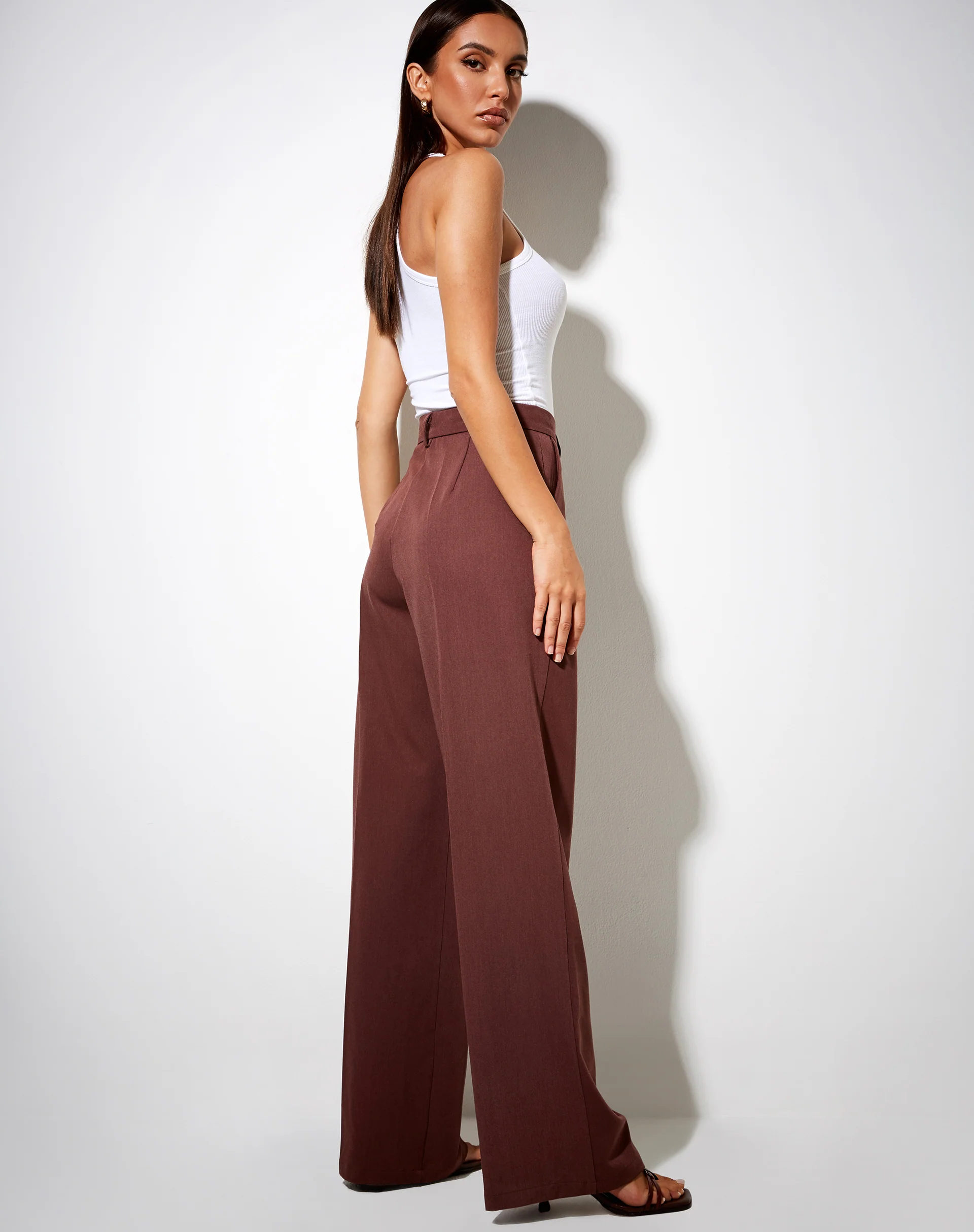 Abba Trouser in Cocoa - Image 5