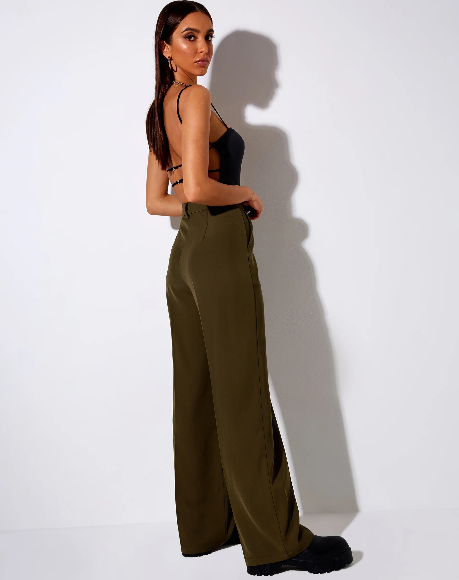 Abba Trouser in Khaki - Image 4