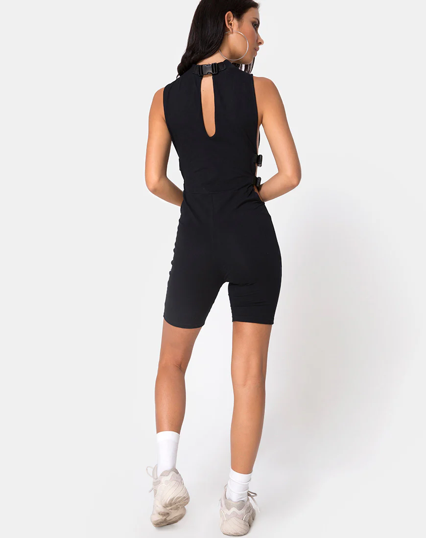 Acmos Unitard in Black - Image 4