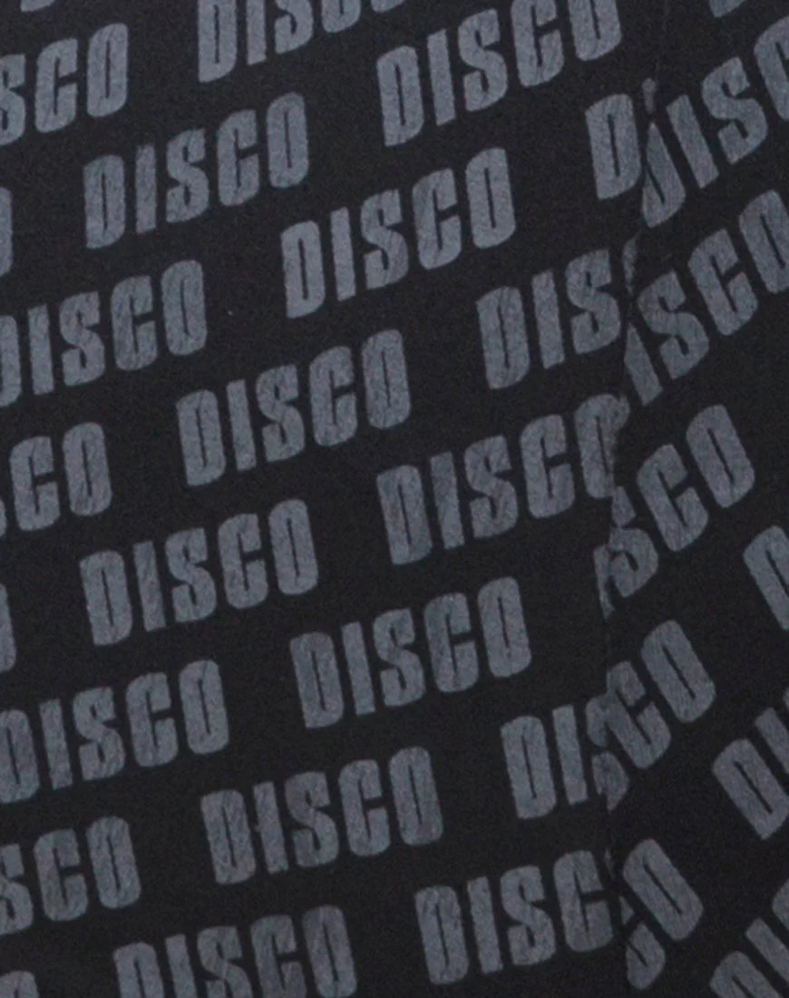 Acro Unitard in Diagonal Disco - Image 7