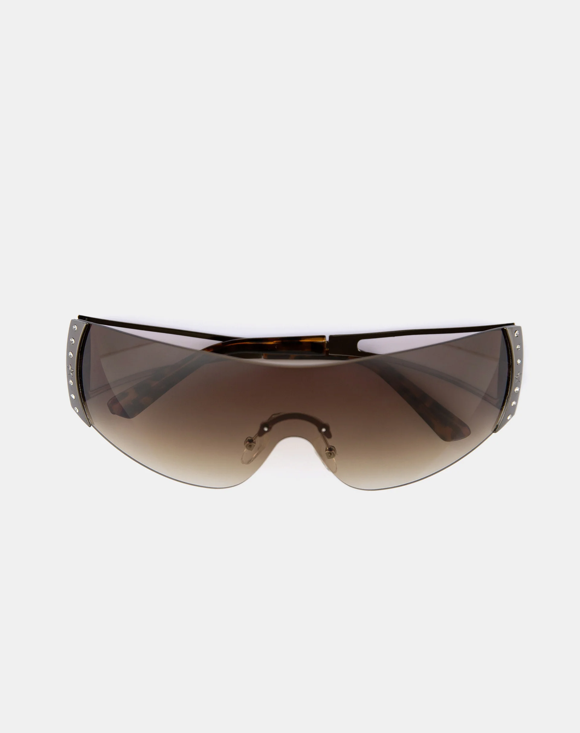 Adley Oversized Sunglasses in Leopard - Image 5