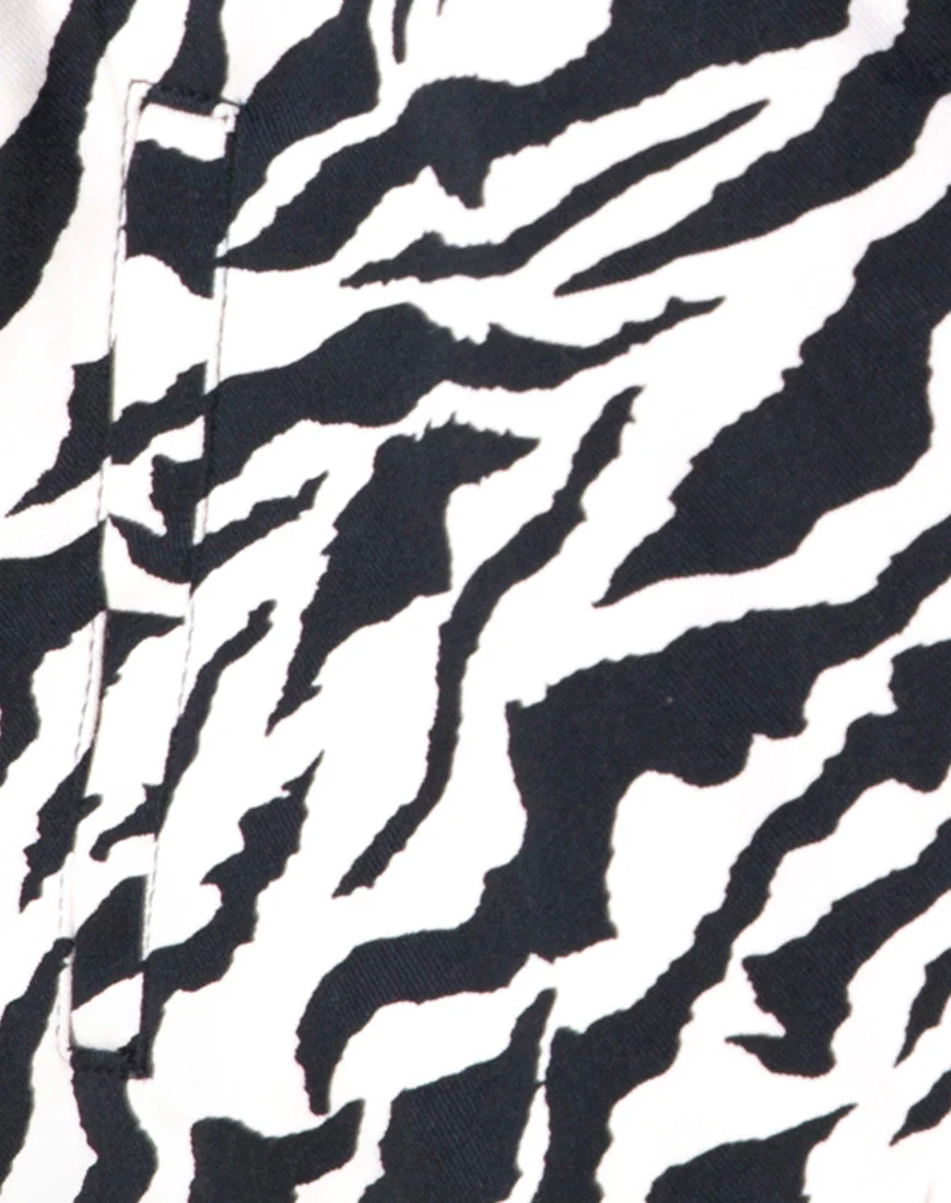 Agatha Jacket in 90's Zebra - Image 6