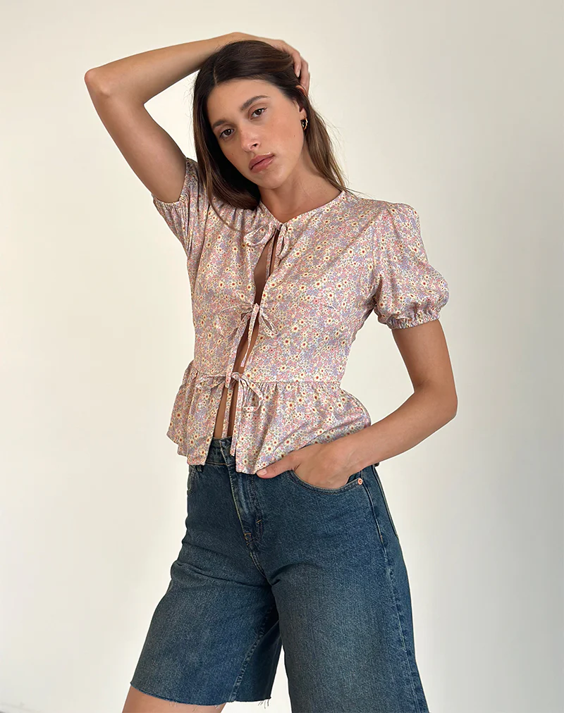 Ajasi Blouse in 70s Prairie Girl - Image 4