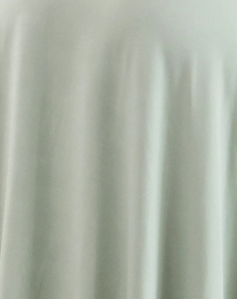 Akira Bandeau Midi Dress in Slinky Sage - Image 6