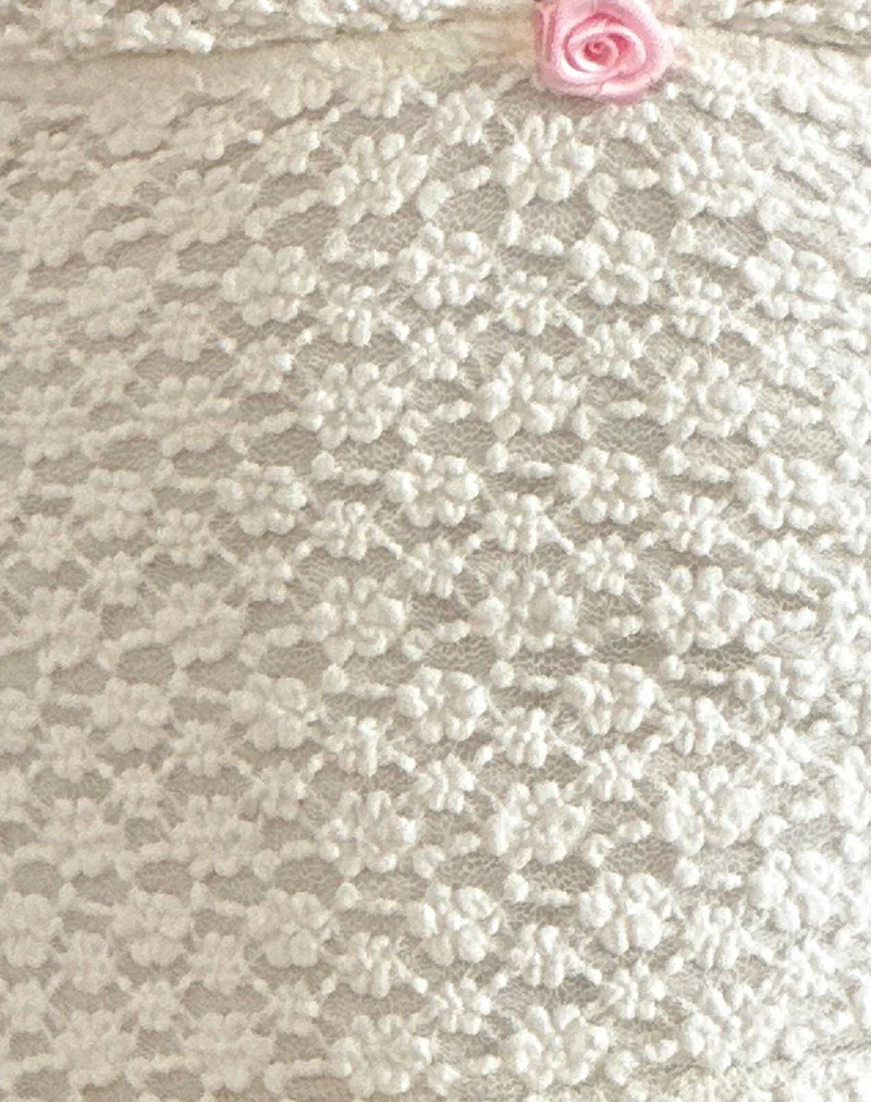 Aksa Top in Canina Lace Ivory - Image 6