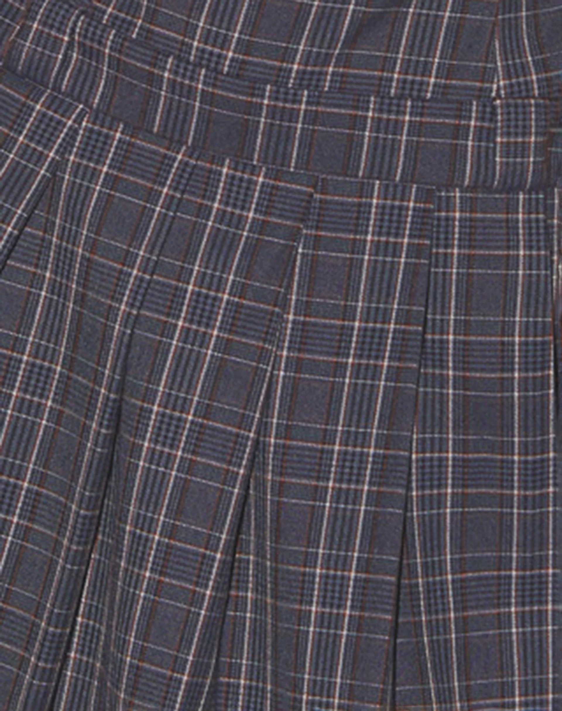 Aldari Bandeau Midi Dress Tailoring Navy Check - Image 7