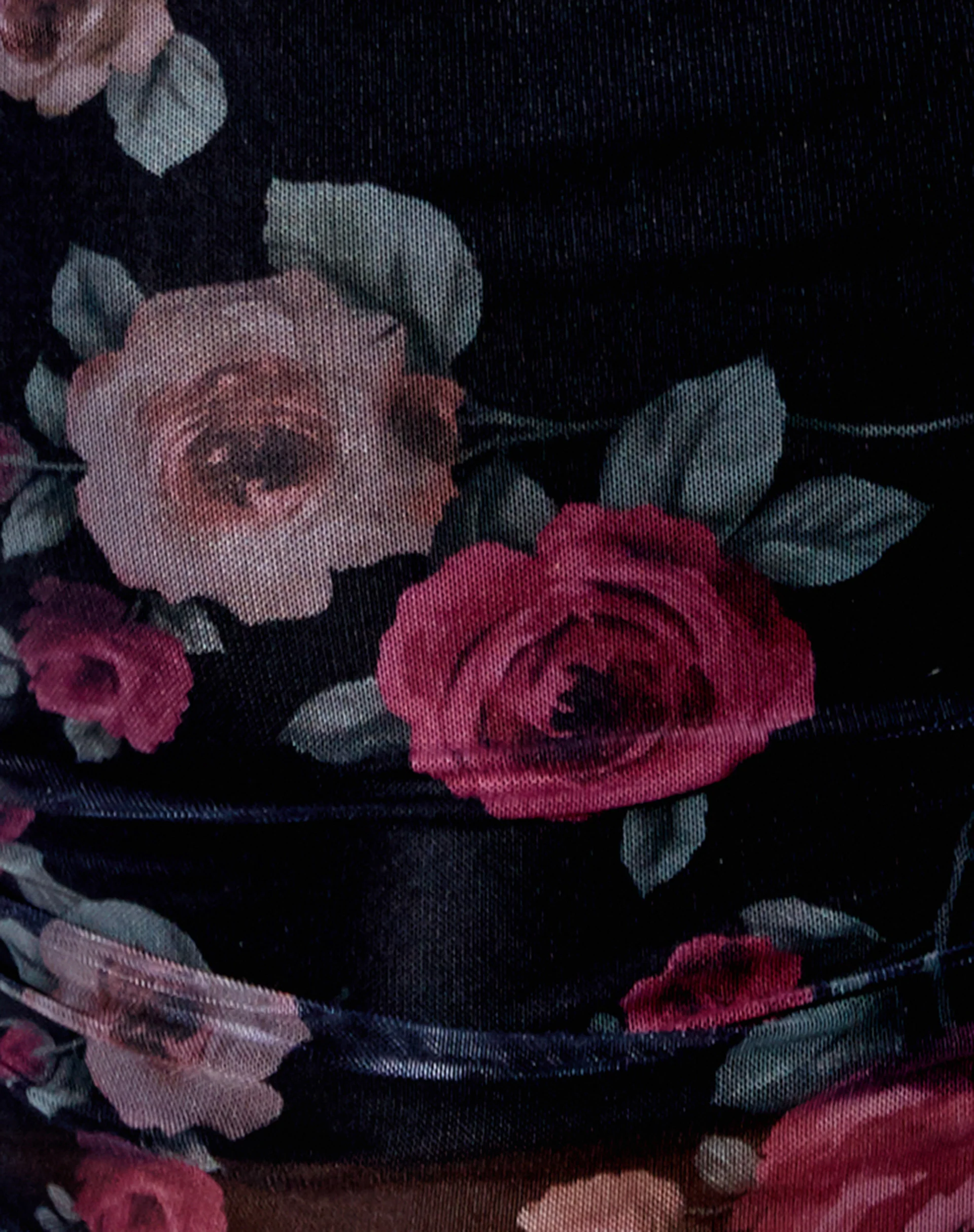 Amara Crop Top in Gothic Rose - Image 5