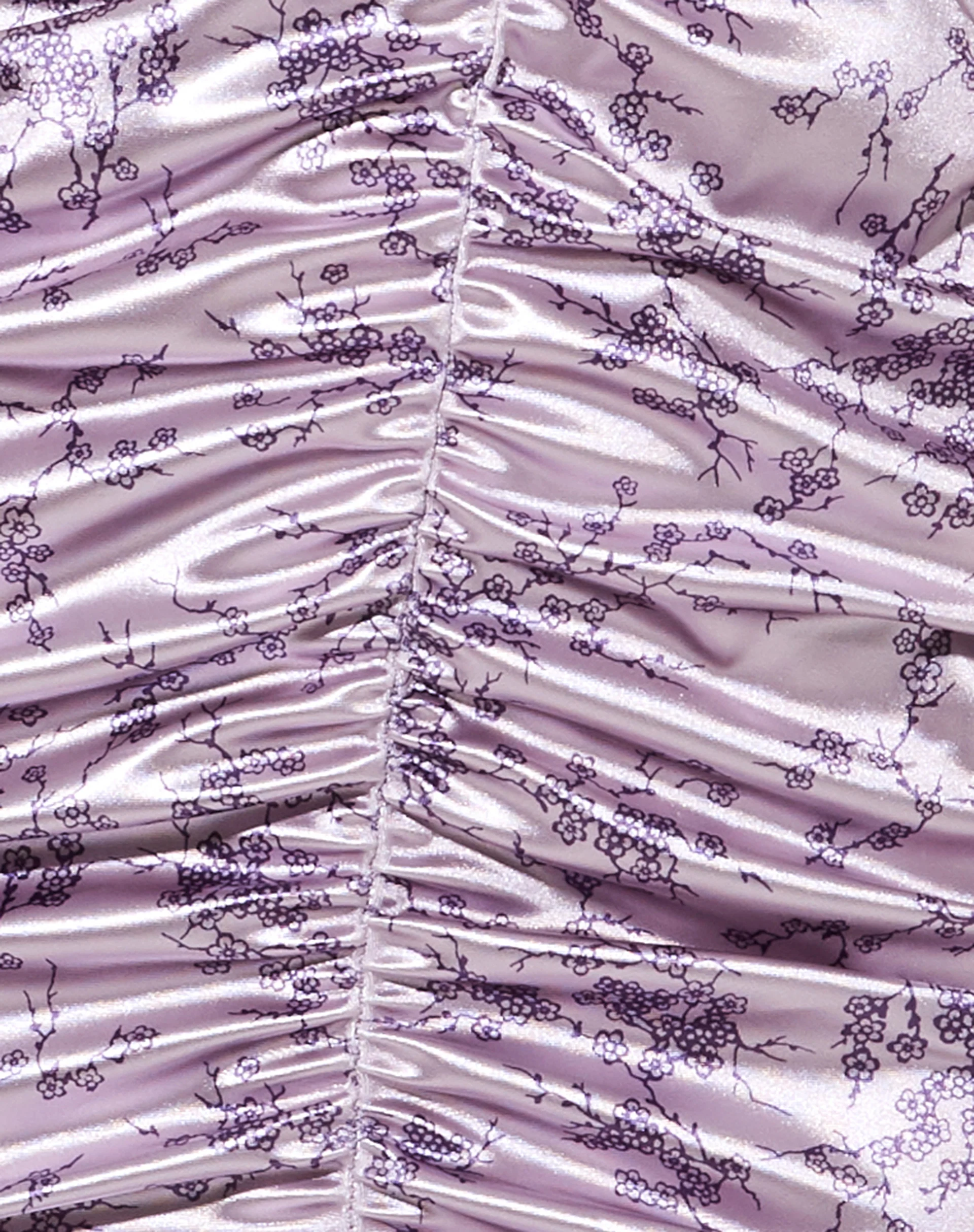 Amilia Bodycon Dress in Sakura Blossom Lilac - Image 5