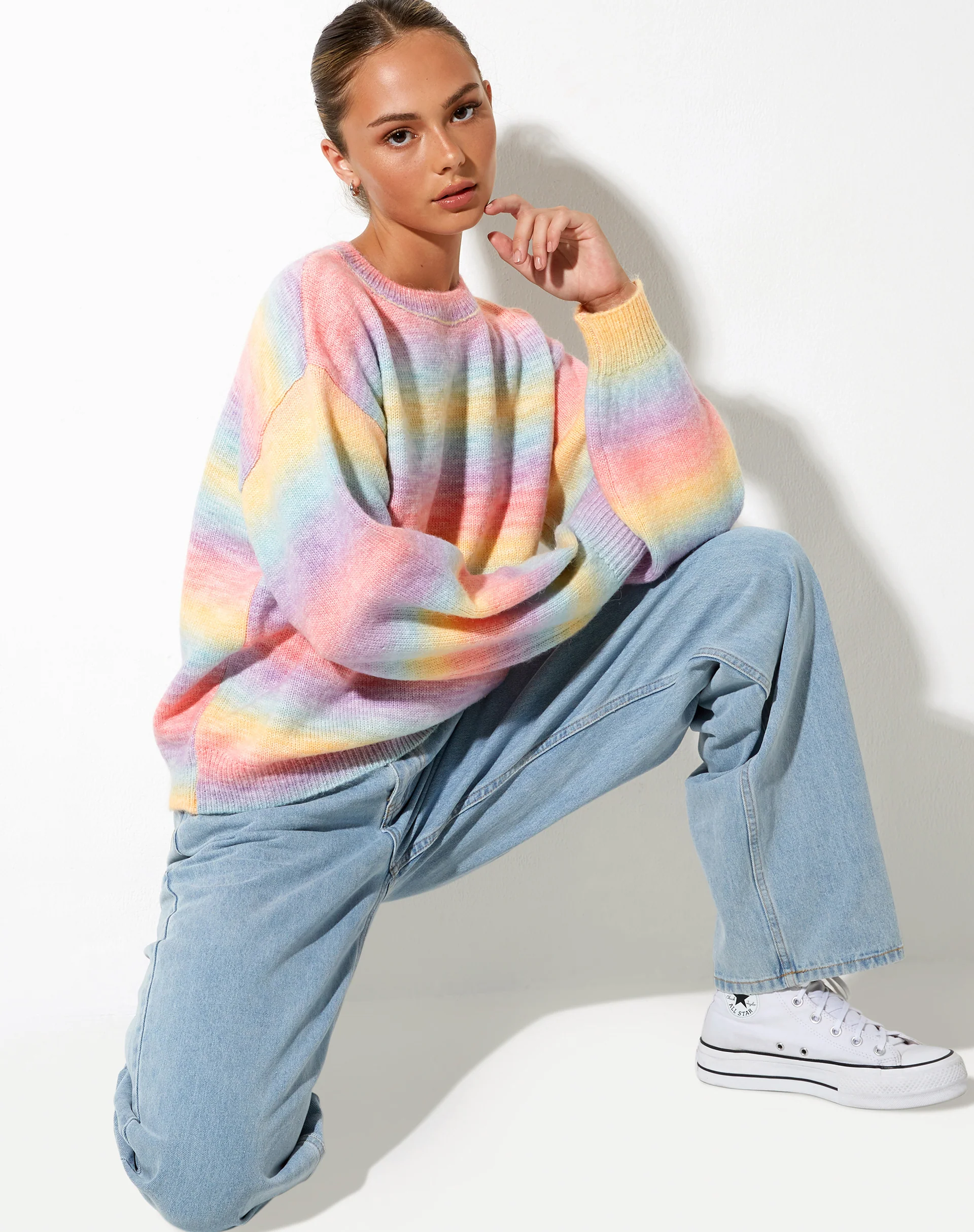 Ammaria Jumper in Purple and Blue - Image 6