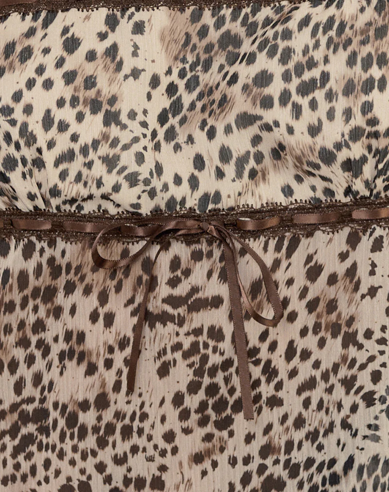 Ancika Cami Top in Wild Leopard - Image 6