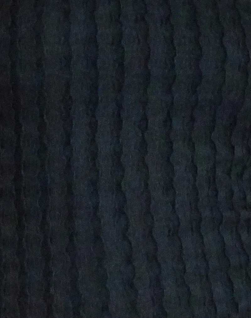 Angela Long sleeve Top in Crinkle Black - Image 6