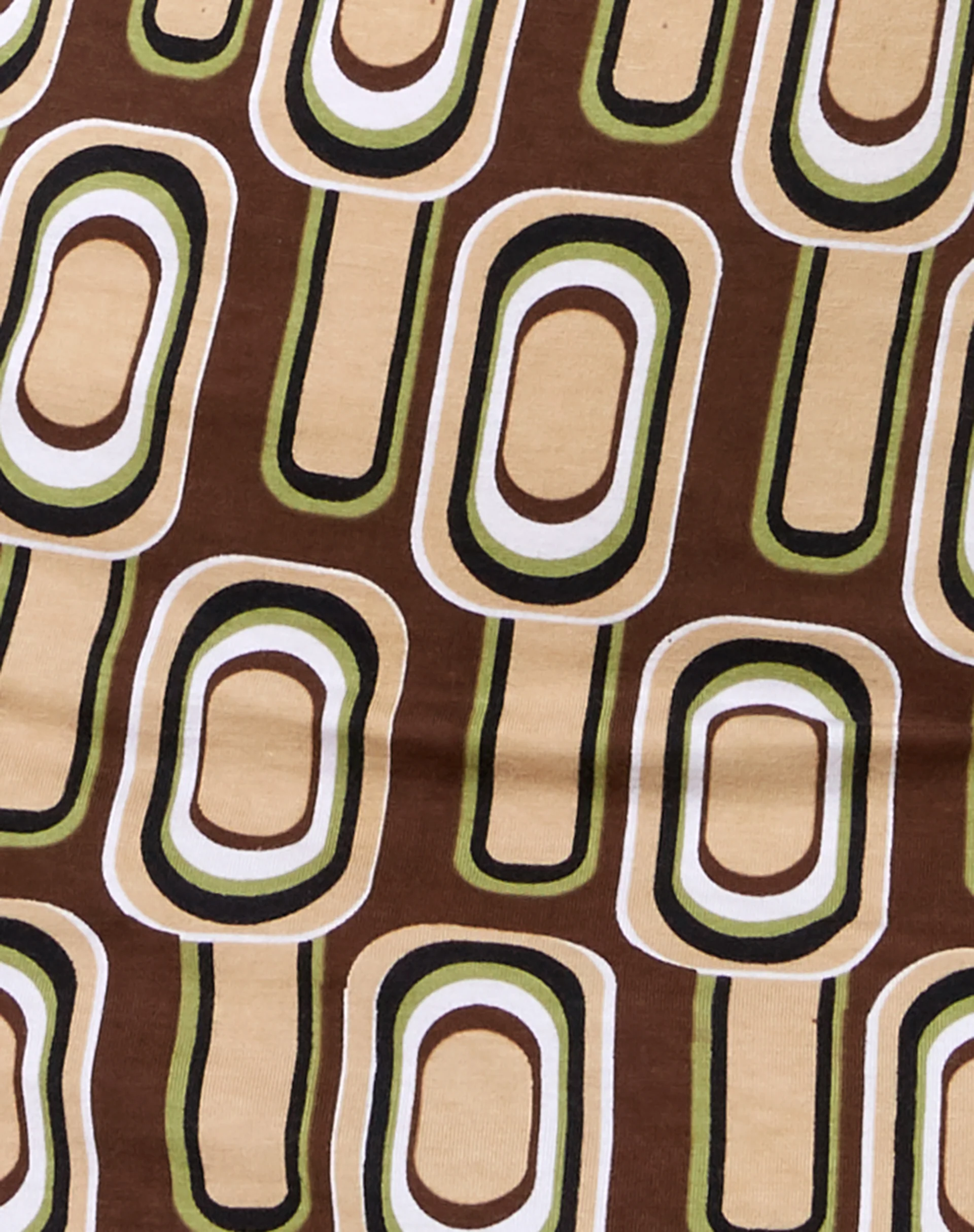 Anja Bodycon Dress in Retro Spot Brown - Image 8