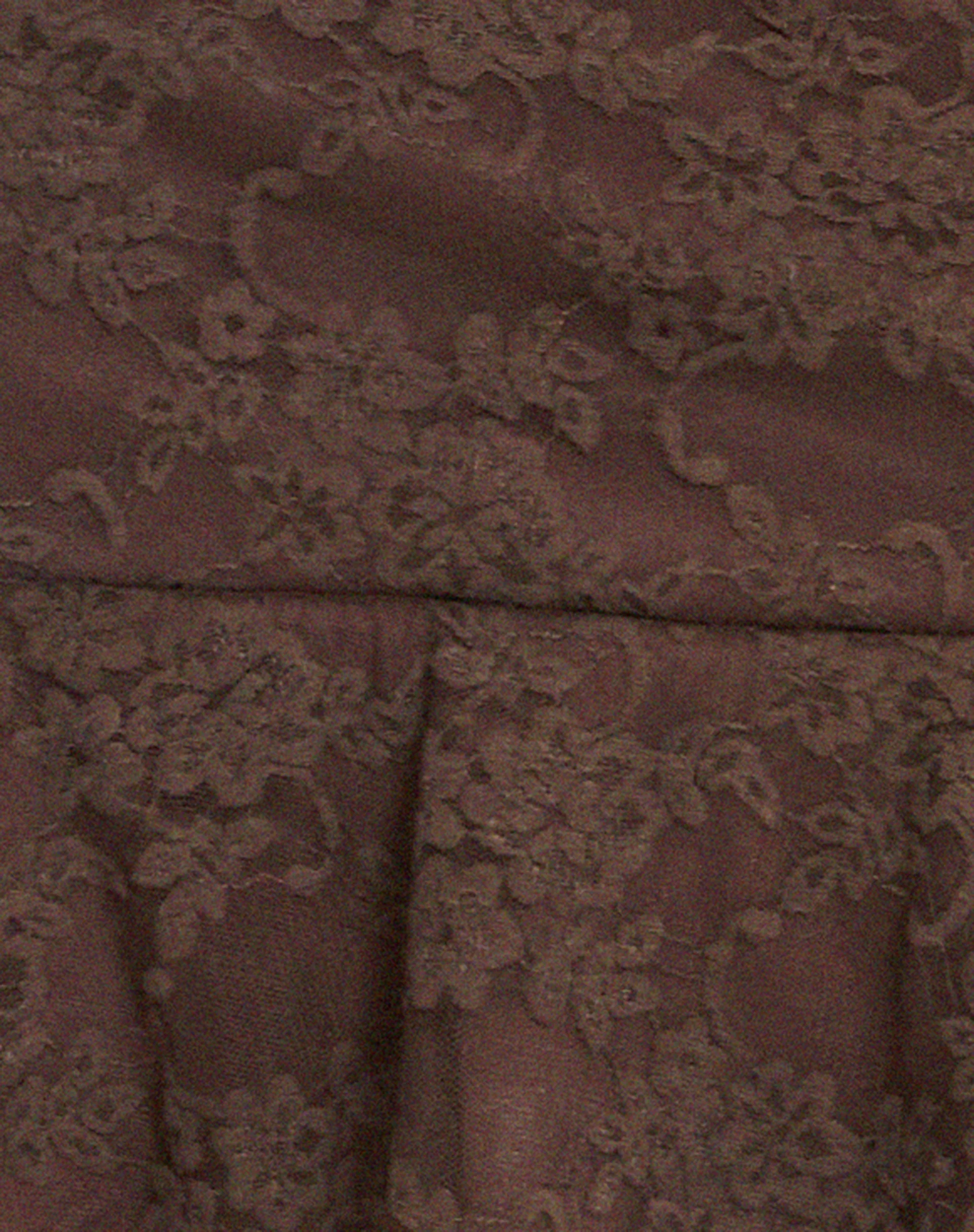 Ashila Mini Dress in Lace Chestnut Brown - Image 8