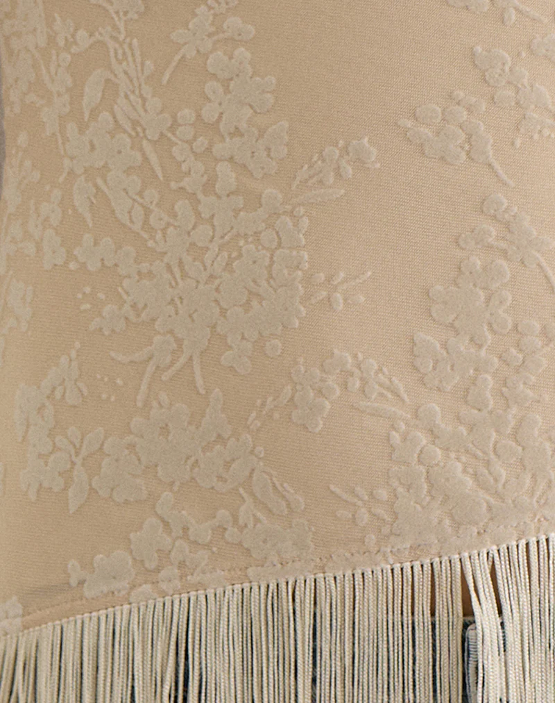 Astada Top in Moss Petal Coconut Milk - Image 6