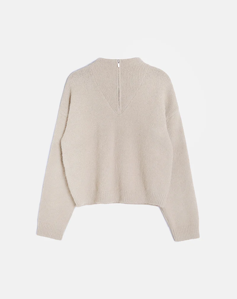 Atine Jumper in Oatmeal - Image 4