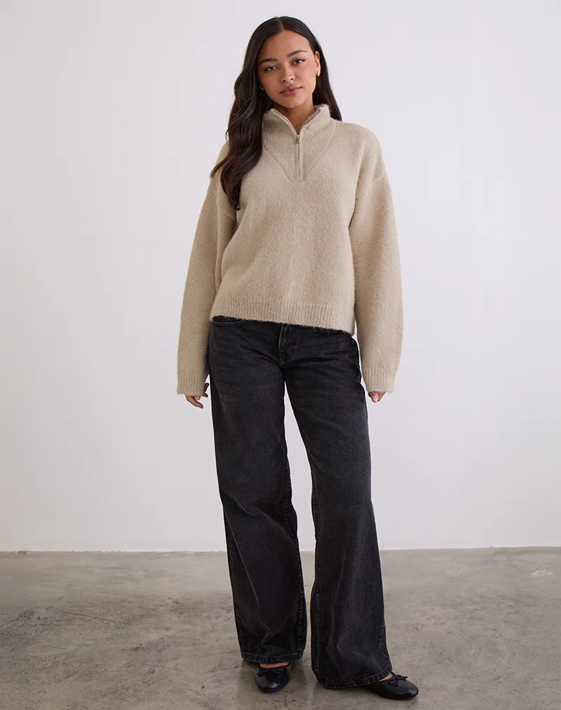 Atine Jumper in Oatmeal - Image 5