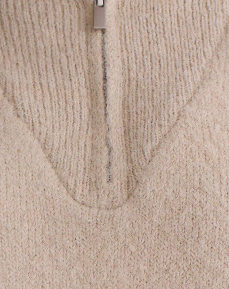 Atine Jumper in Oatmeal - Image 7