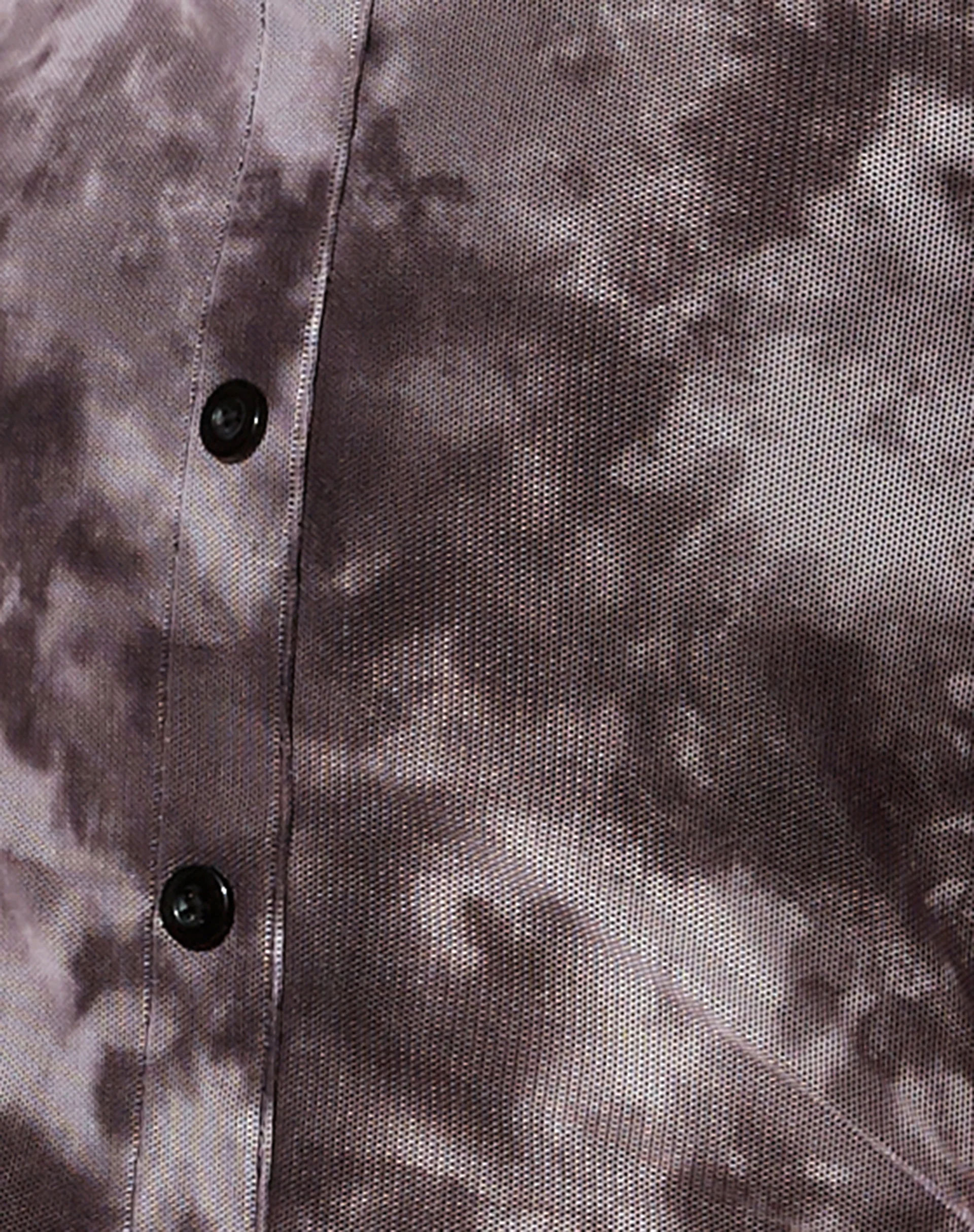 Avaya Dress in Mesh Smoke Black Grey - Image 5