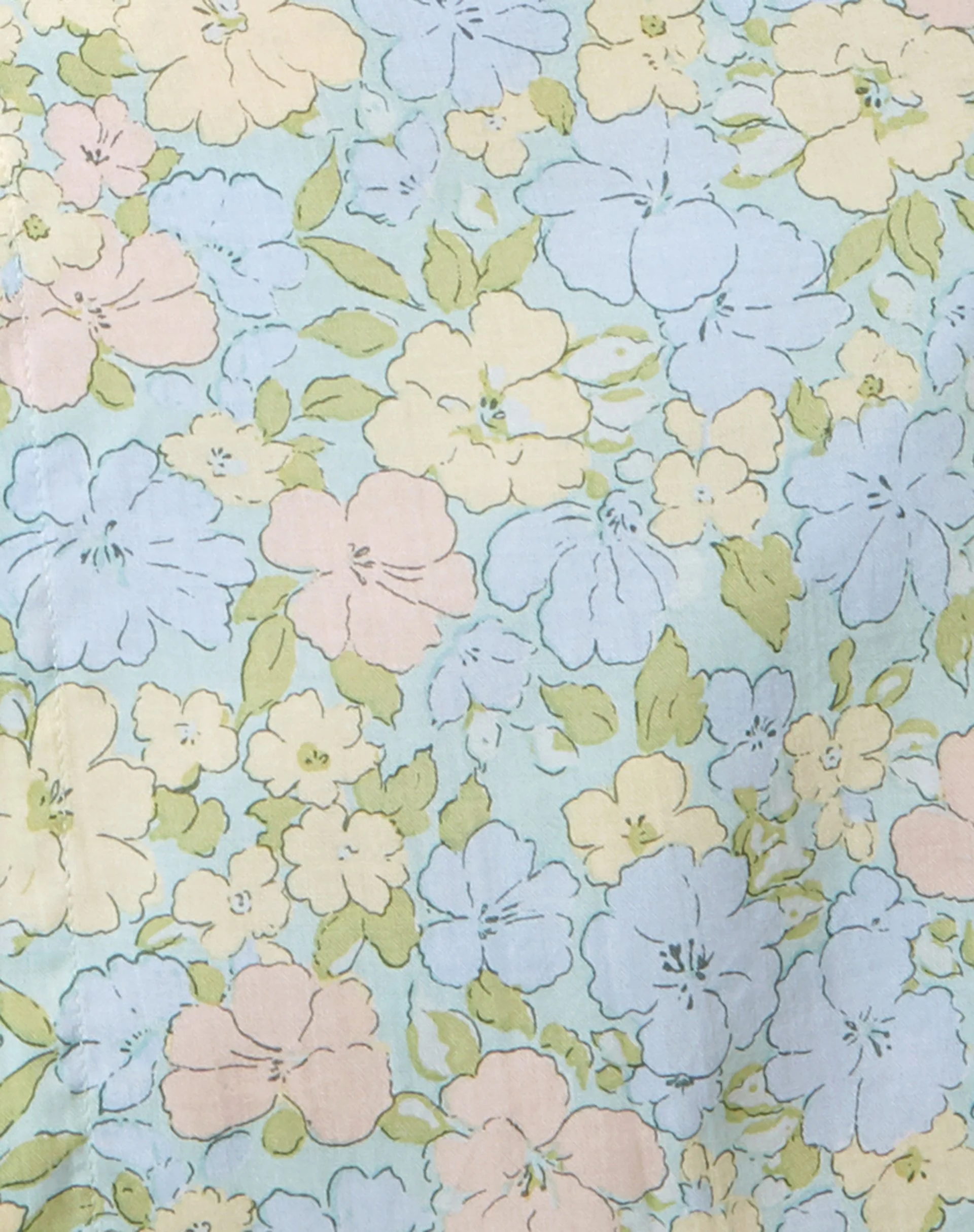 Bandana in Washed Out Pastel Floral - Image 3