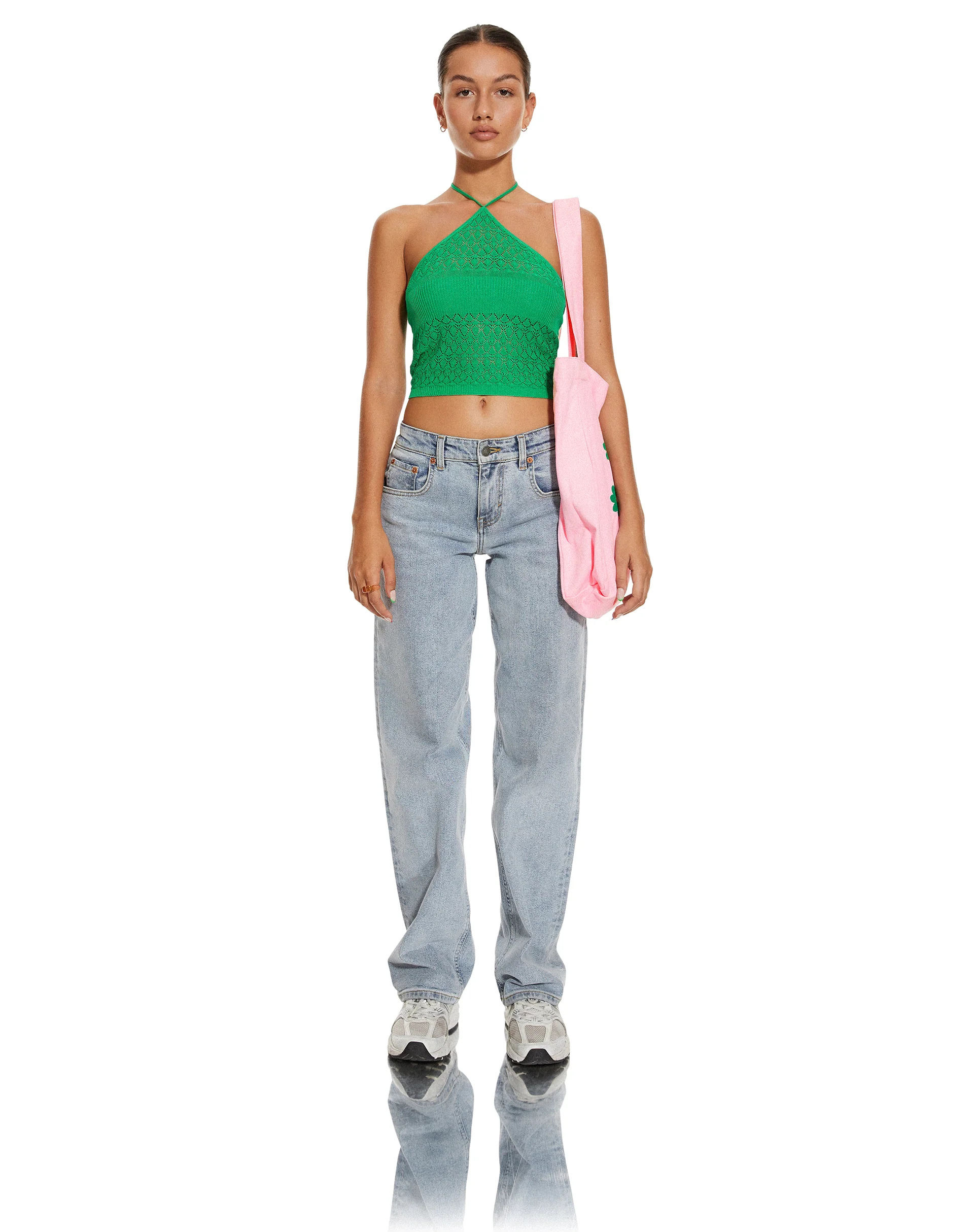 Barbs Tote Bag in Pink Motel Floral - Image 4