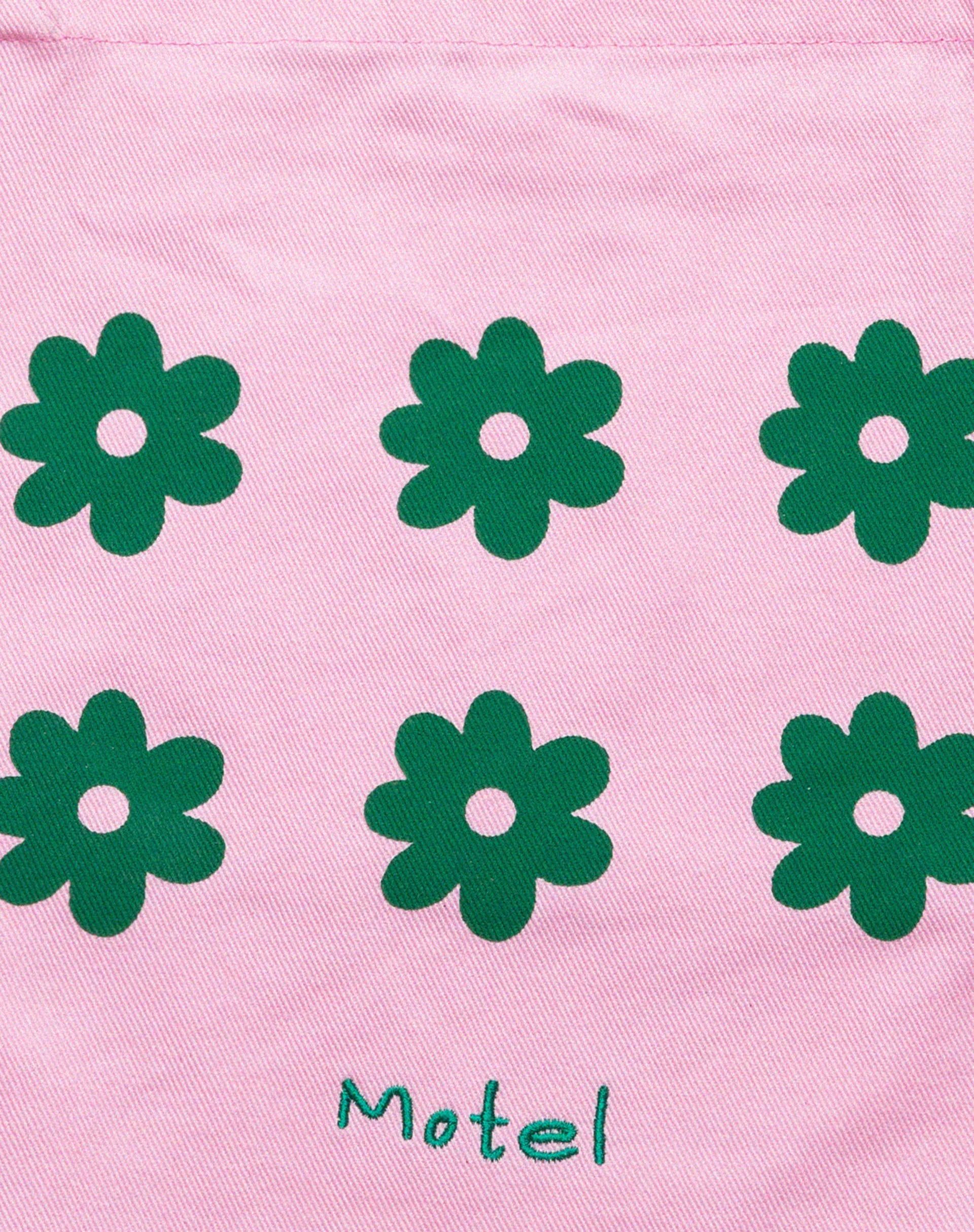 Barbs Tote Bag in Pink Motel Floral - Image 7