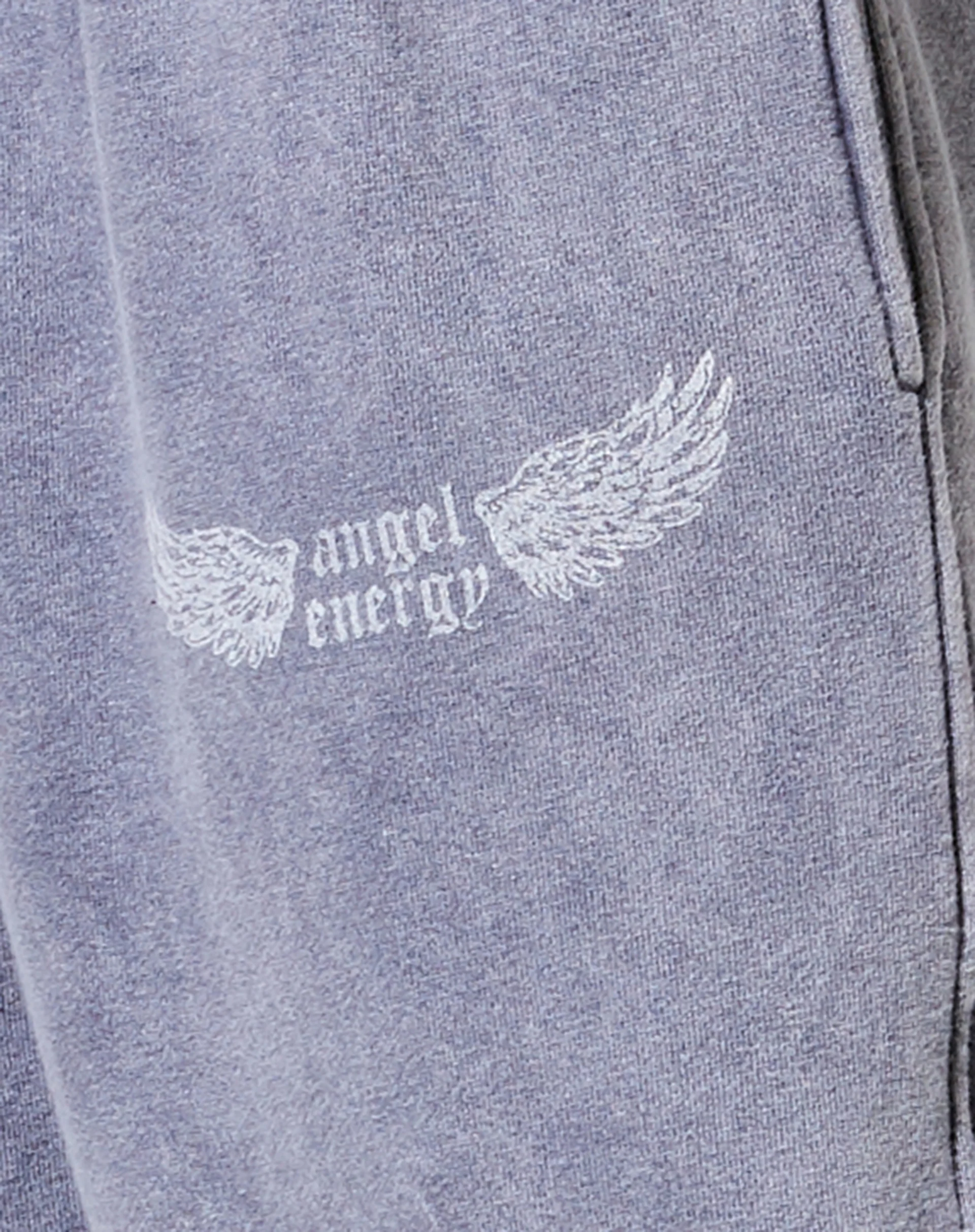 Basta Jogger in Charcoal Wash 'Angel Energy' Wings - Image 5