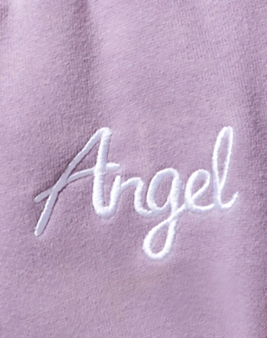 Basta Jogger in Violet 'Angel' Embro White - Image 6