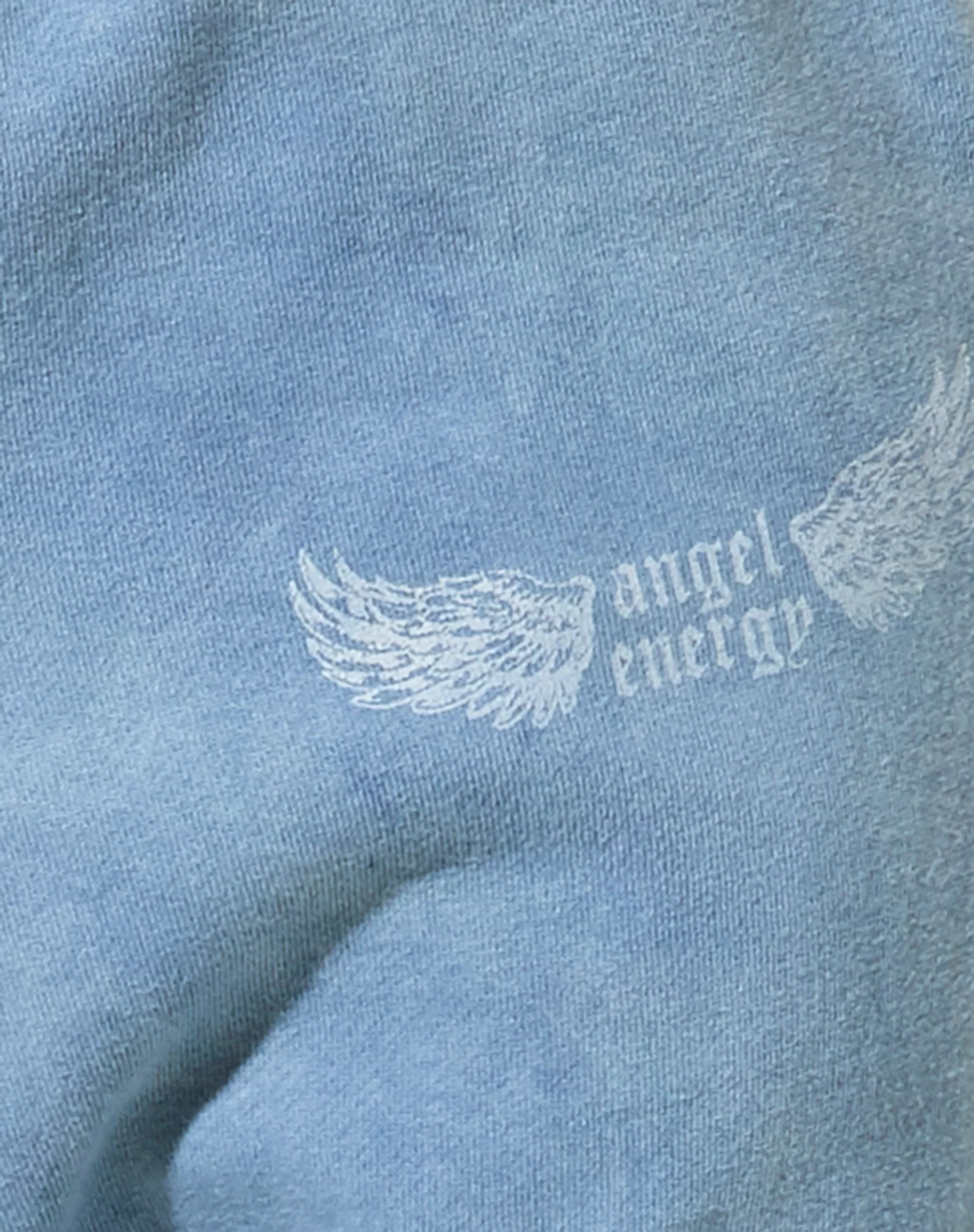 Basta Jogger in Washed Blue 'Angel Energy' Wings - Image 5