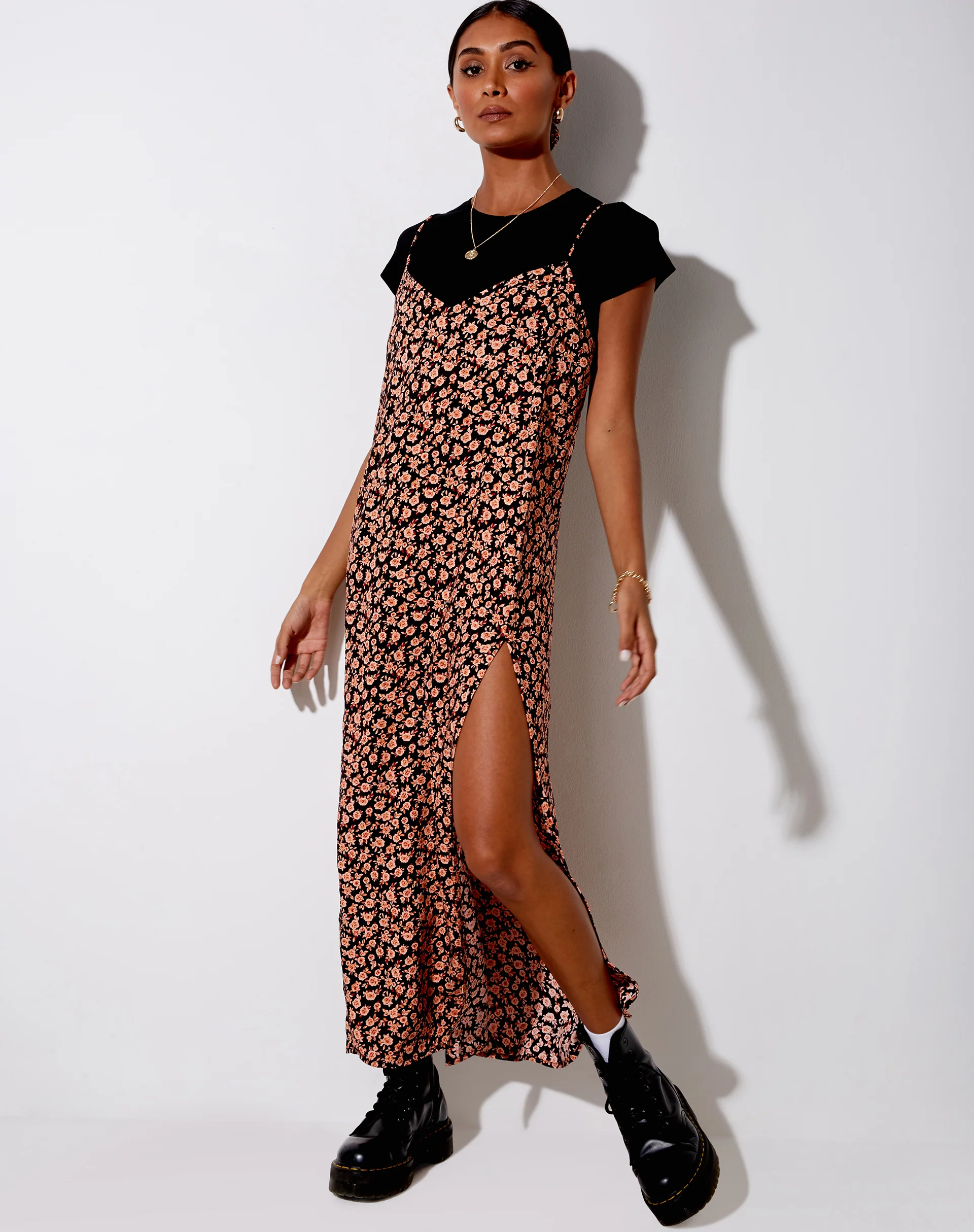 Batis Maxi Dress in Autumn Blossom - Image 5
