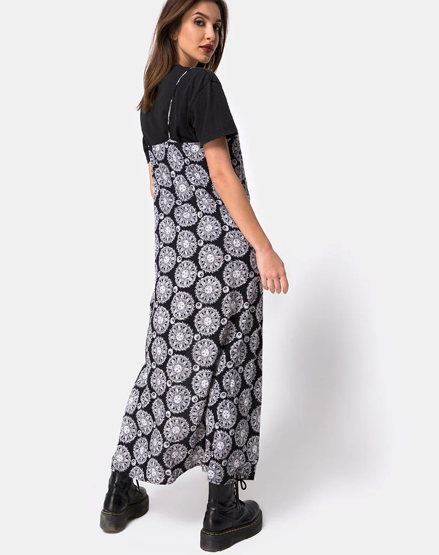 Batis Maxi Dress in Sundial Black - Image 2
