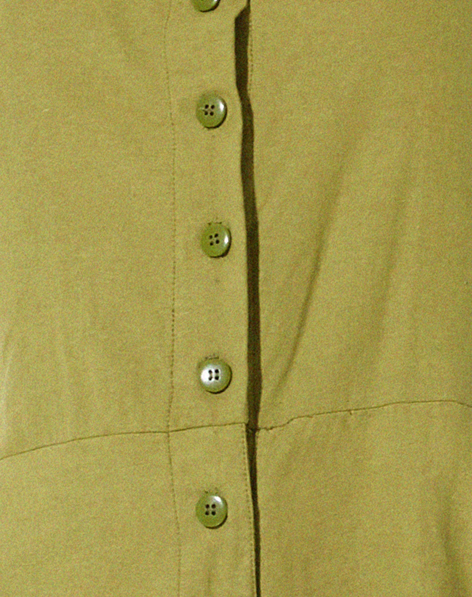 Beatrix Jumpsuit in Linen Rami Green - Image 5