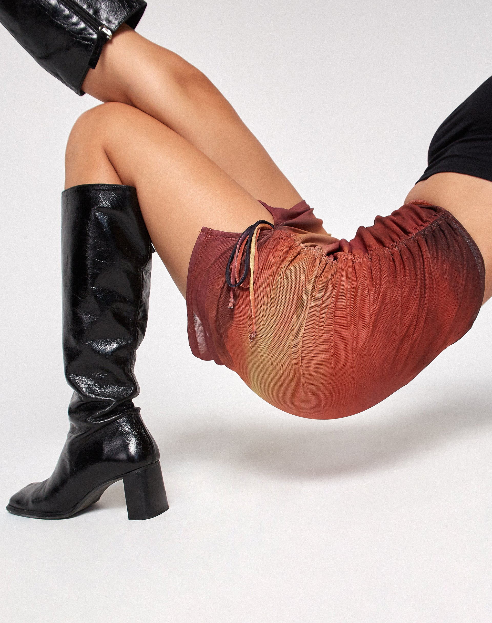 Bella Bodycon Skirt in Sunset Melt - Image 2