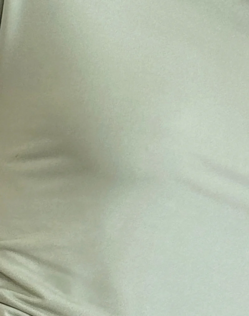 Bentley Ruched Top in Slinky Mint - Image 5