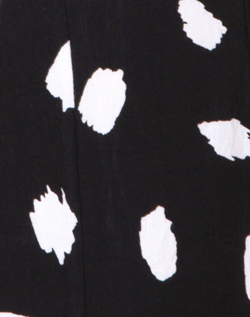 Berji Playsuit in Diana Dot Black - Image 5