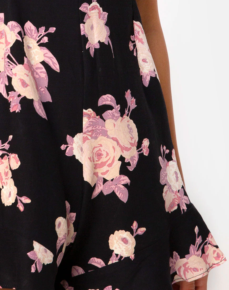 Bersho Playsuit in Vintage Rose Pink - Image 5