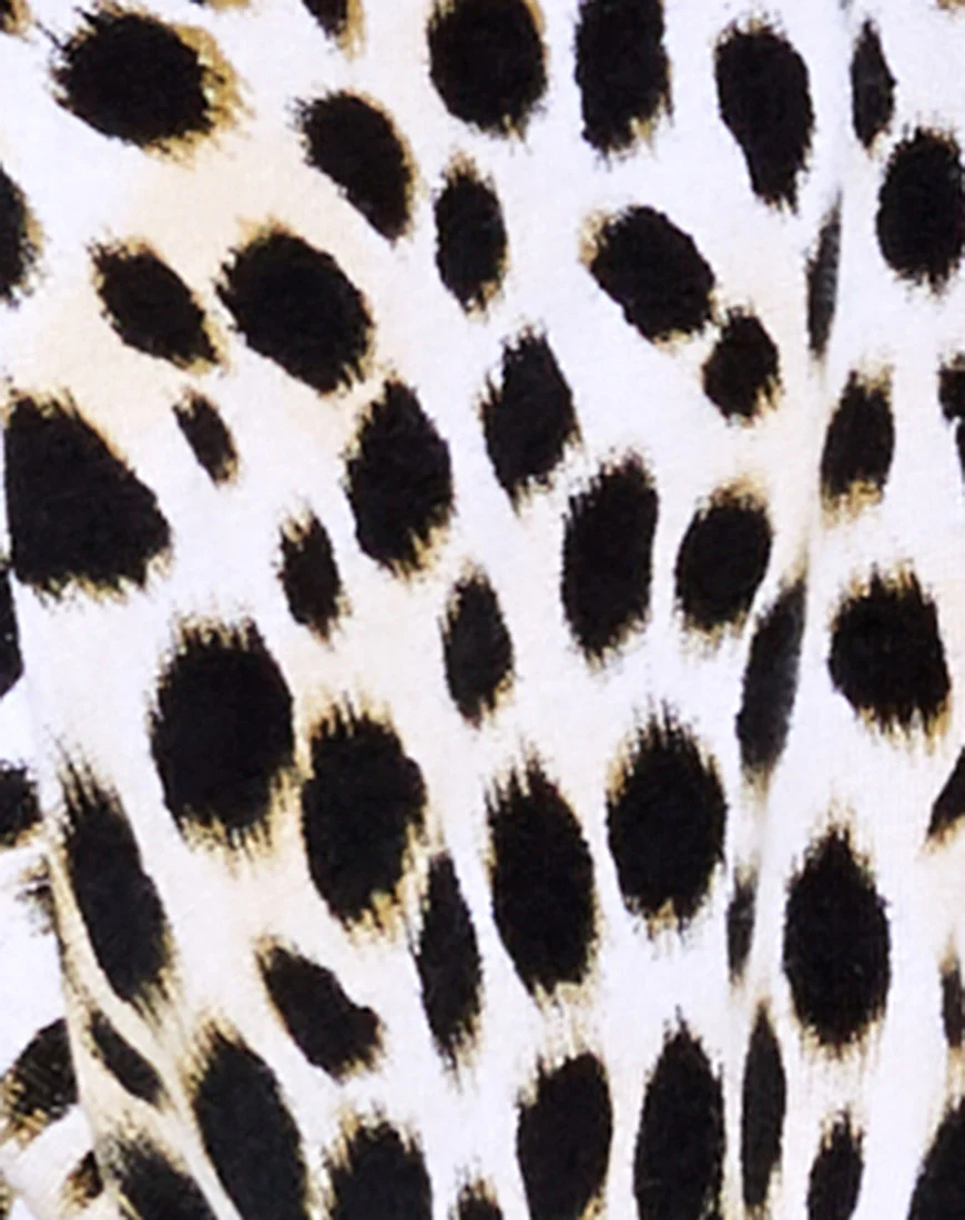 Bilen Crop Top in Cheetah - Image 4