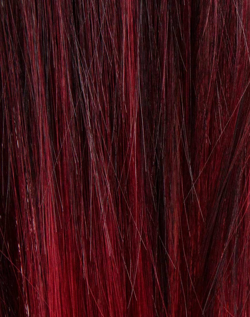 Black Ombre Tinsel Hair Extension by Shrine - Image 2