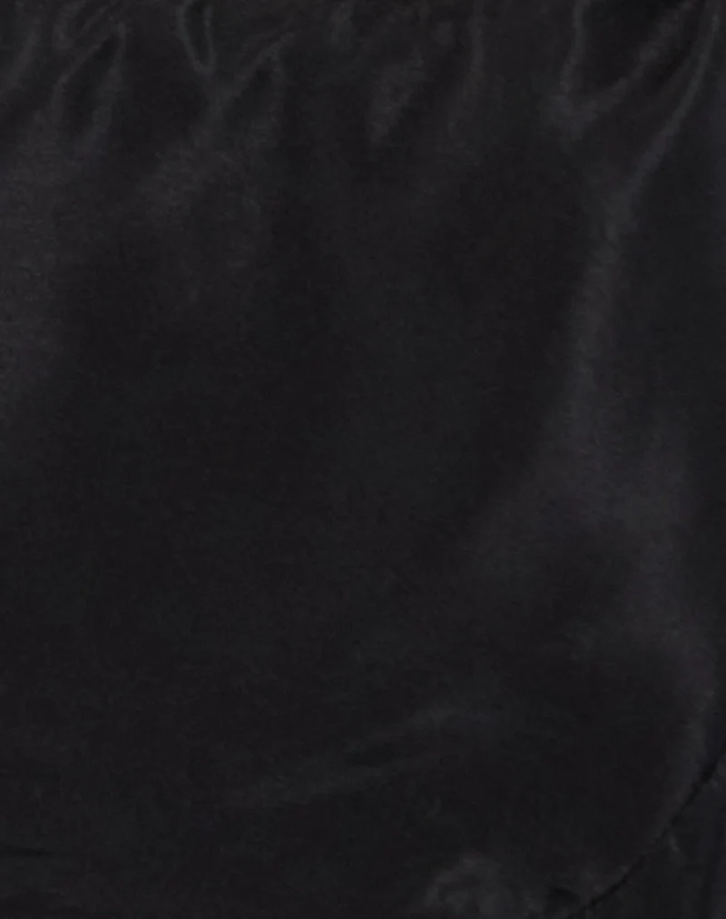 Boa Sling Bag in Black with Buckle - Image 4