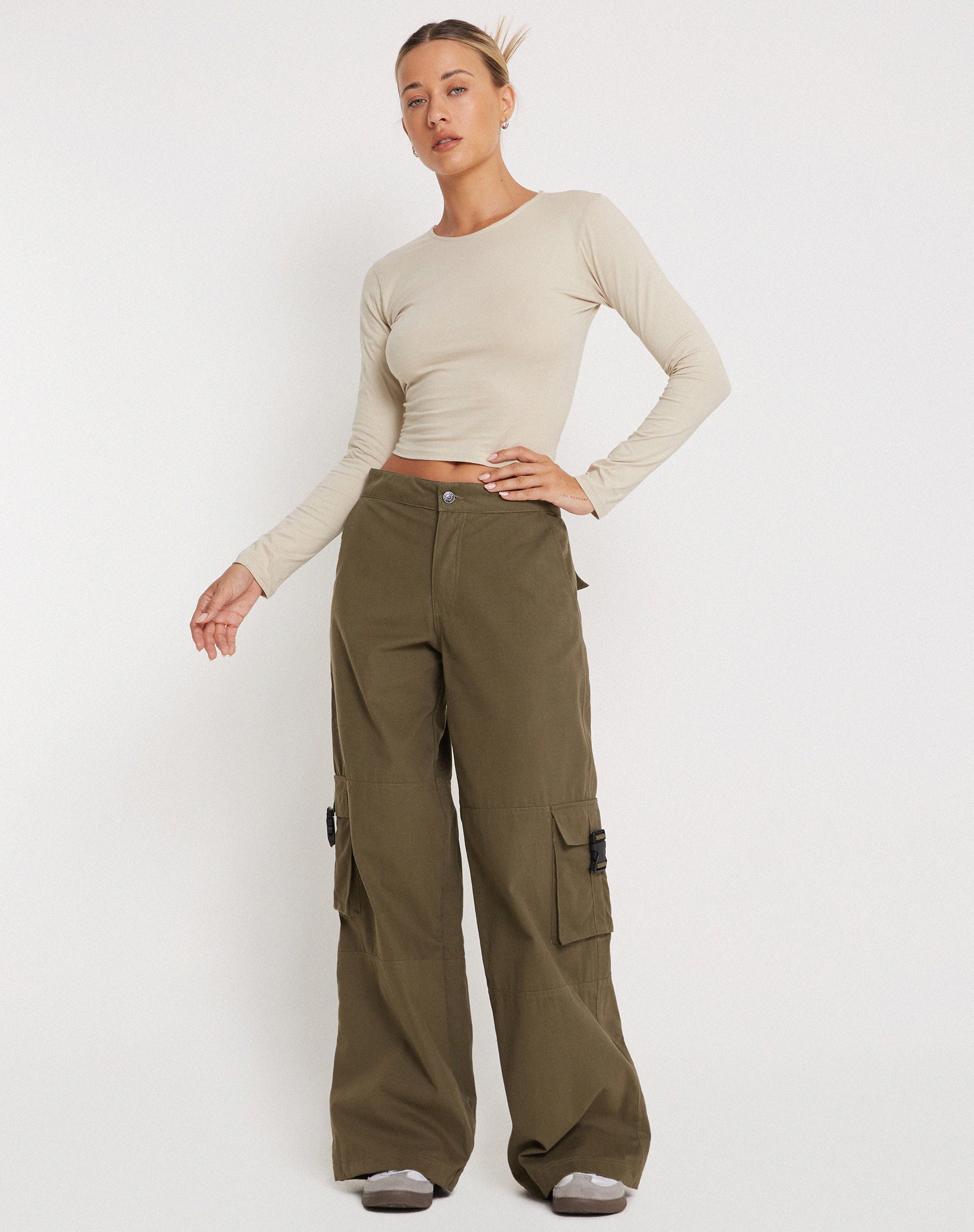 Bon Long Sleeve Top in Coconut Milk - Image 4