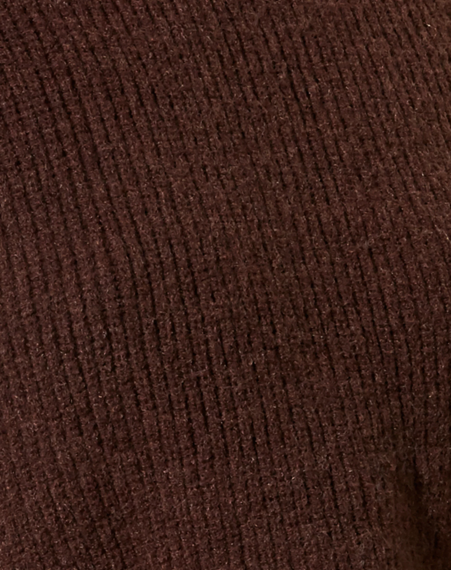 Bondy Jumper in Knit Dark Chocolate - Image 5