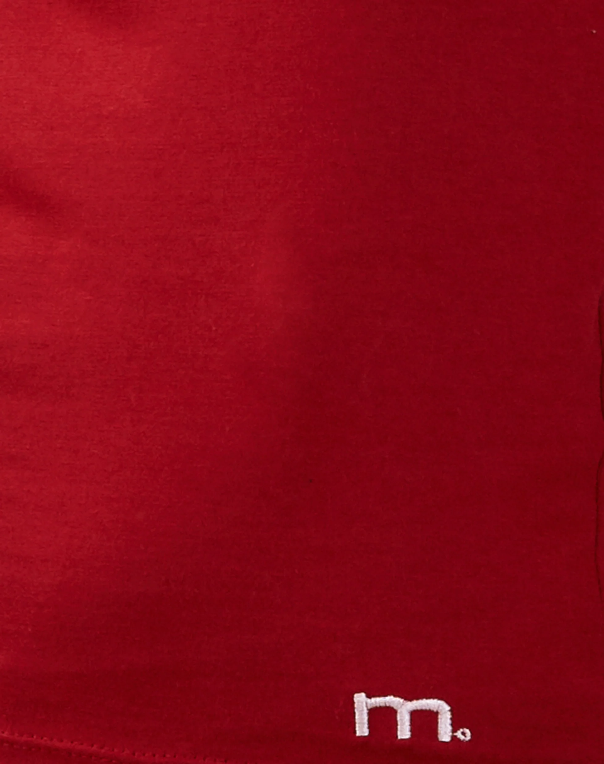 Bonija Long Sleeve Top in Red with Pink Binding - Image 6