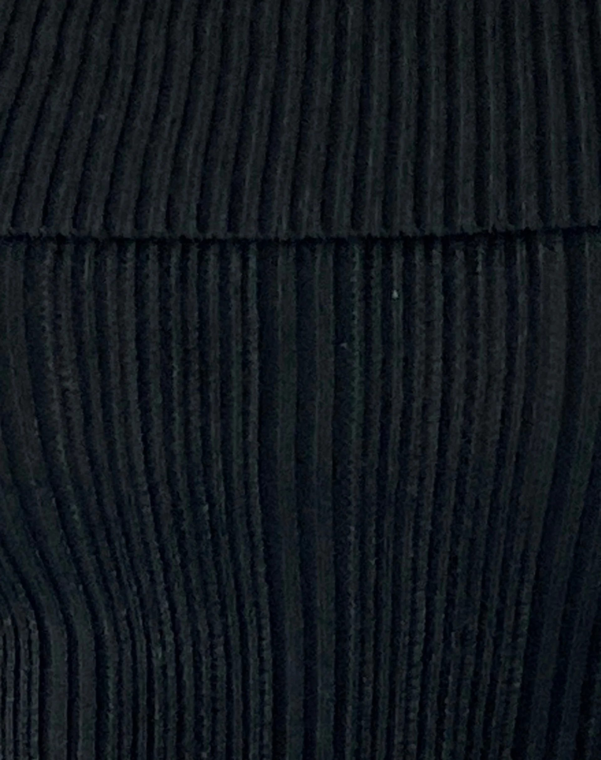 Brenda Knitted Bardot Top in Black with Rosette - Image 6