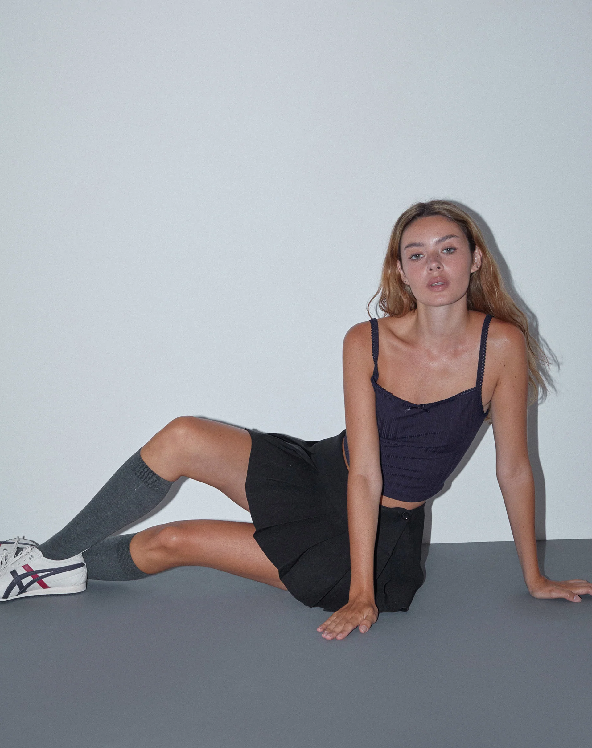 Brynn Cami Top in Ocean Storm - Image 3