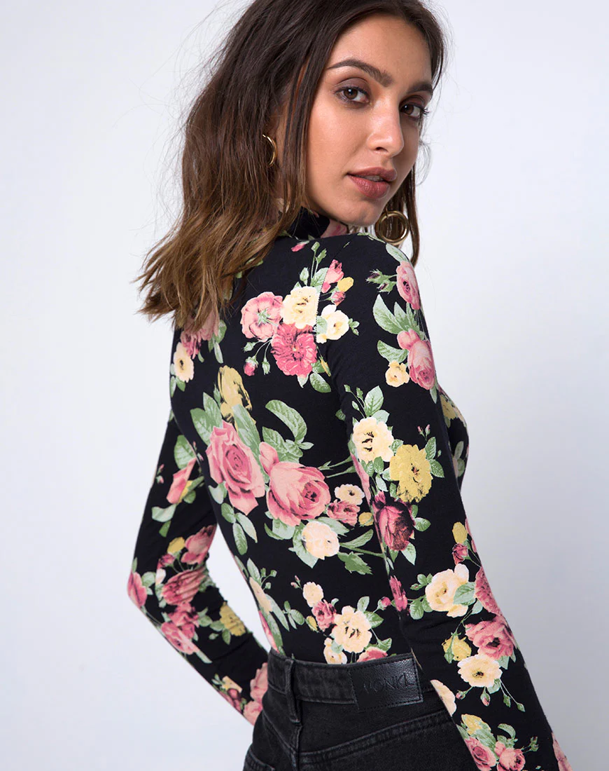 Bryony Longsleeve Bodice in Vintage Bloom - Image 2