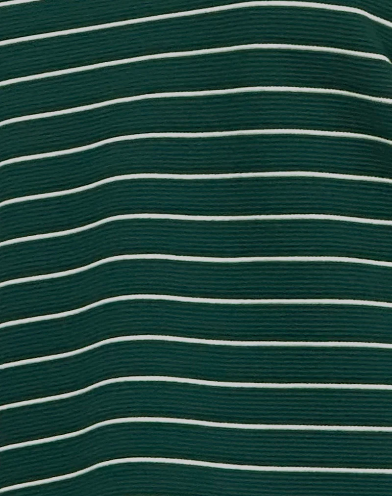 Bupolo Shirt in Bottle Green - Image 6