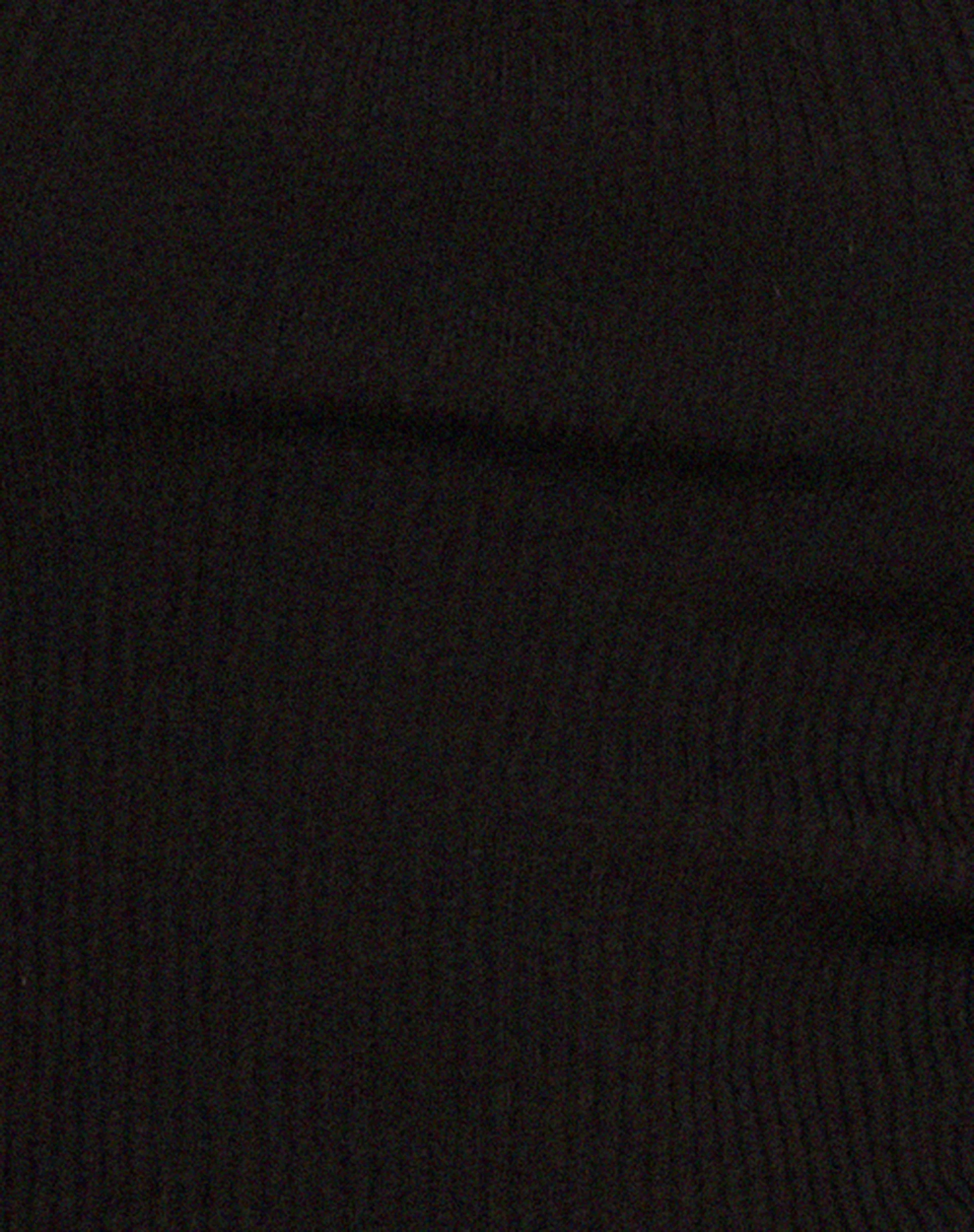 Caena Top in Black Rib Knit - Image 5