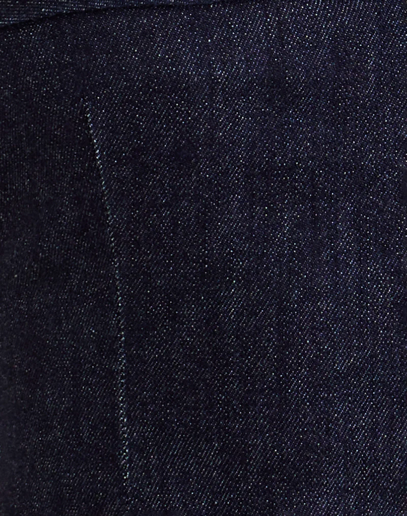 Caira Chambray Halter Top in Indigo - Image 7