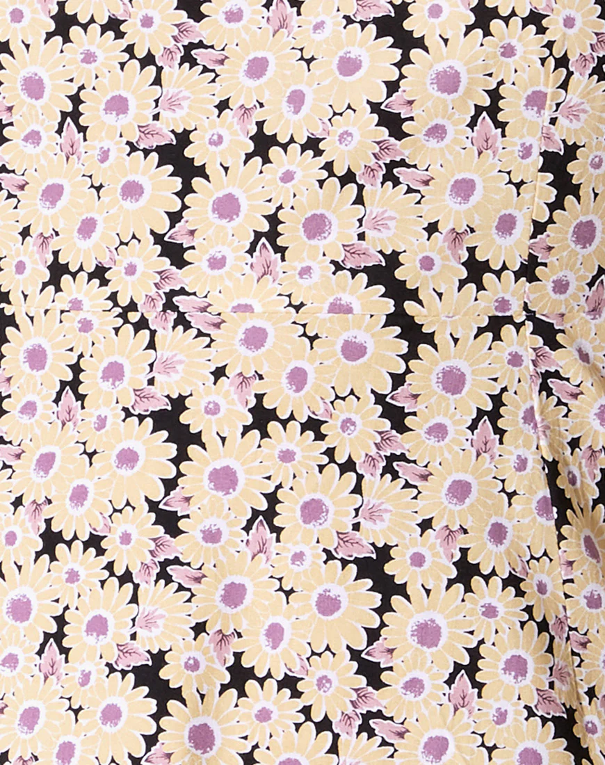 Calia Dress in Daisy Day Dream Cream - Image 5