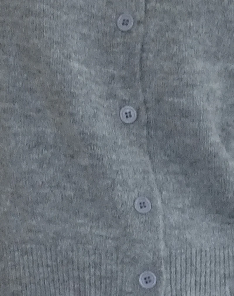 Cancri Button Through Vest in Grey - Image 6